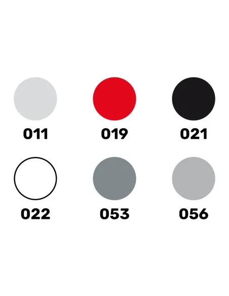 Acrylic Colour Set Sports Car 6 x 12 ml + Brush - Heller 9403