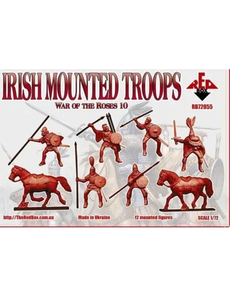 Irish mounted troops, War of the Roses 10, 1/72 - Red Box RB72055