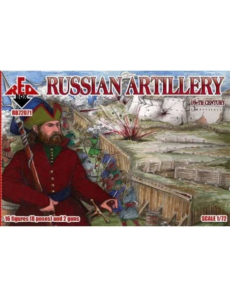 Russian Artillery, 16th century, 1/72 - Red Box RB72071