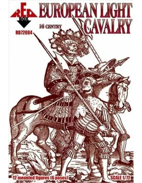 European cavalry, 16th century, set 1, 1/72 - Red Box RB72084