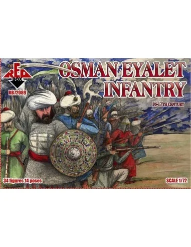 Osman Eyalet infantry, 16-17th century, 1/72 - Red Box RB72088