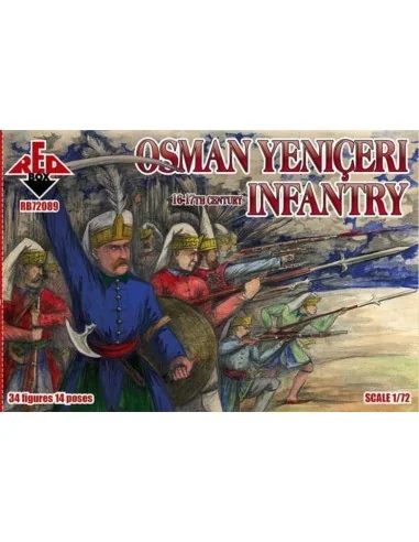 Osman Yeniceri inantry, 16-17th century, 1/72 - Red Box RB72089
