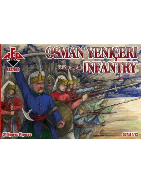 Osman Yeniceri inantry, 16-17th century, 1/72 - Red Box RB72089