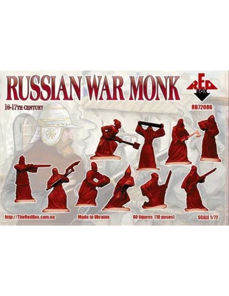 Russian war monk, 16-17th century, 1/72 - Red Box RB72086
