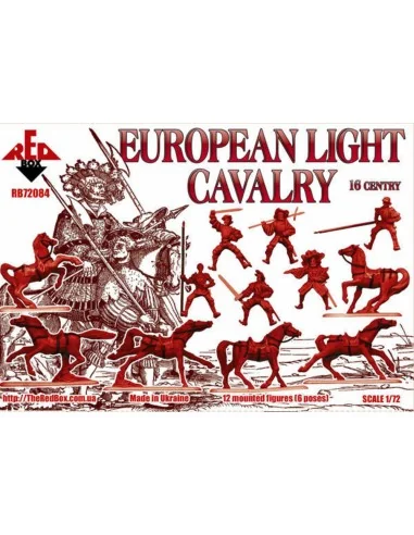 European cavalry, 16th century, set 1, 1/72 - Red Box RB72084