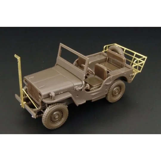 JEEP wire cutter and basket, 1/48 - Hauler HLX48192