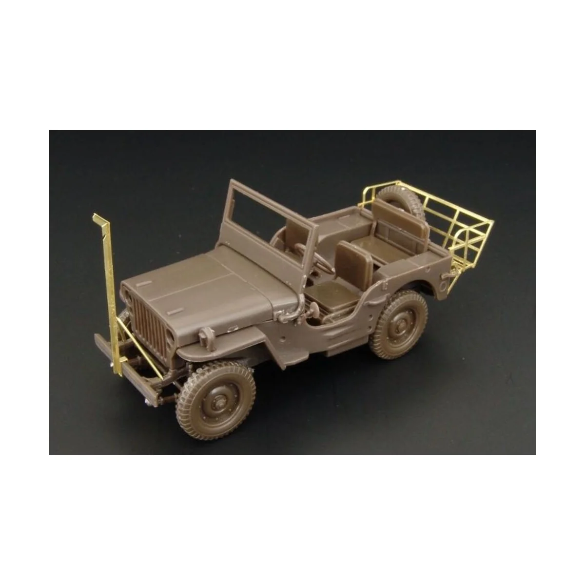 JEEP wire cutter and basket, 1/48 - Hauler HLX48192
