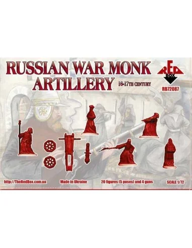 Russian war monk artillery, 16-17th centu, 1/72 - Red Box RB72087