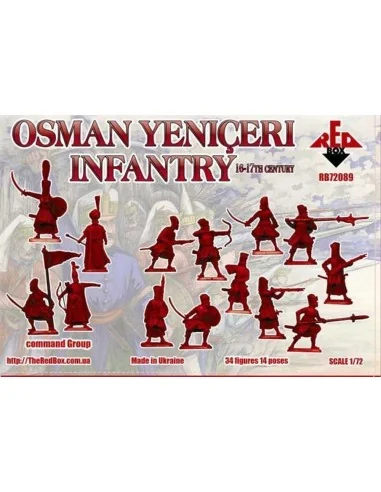 Osman Yeniceri inantry, 16-17th century, 1/72 - Red Box RB72089
