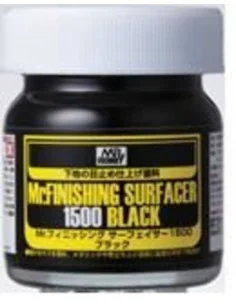 Mr Hobby -Gunze Mr. Finishing Surfacer 1500 Black (40 ml) - Mr Hobb...