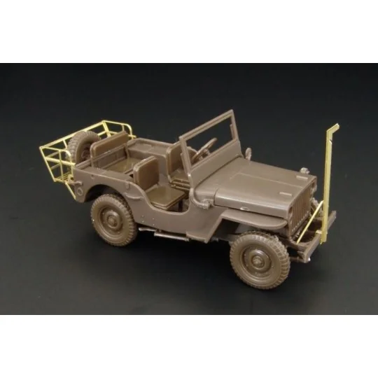 JEEP wire cutter and basket, 1/48 - Hauler HLX48192