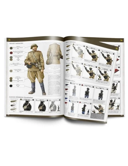 Colours of War Painting WWII & WWIII miniatures English - Vallejo 7...