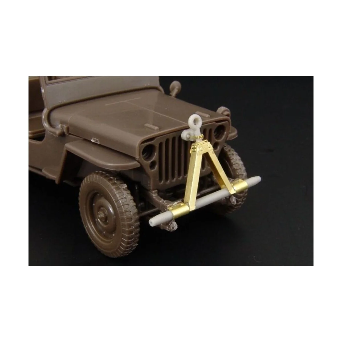 JEEP towing bracket, 1/48 - Hauler HLX48193