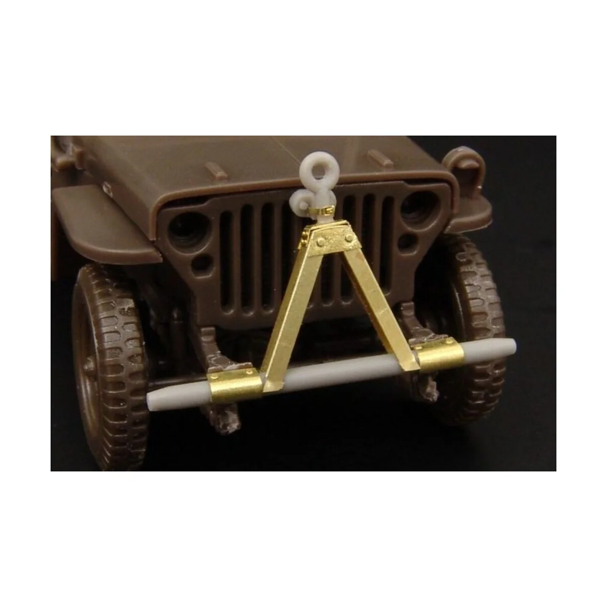 JEEP towing bracket, 1/48 - Hauler HLX48193