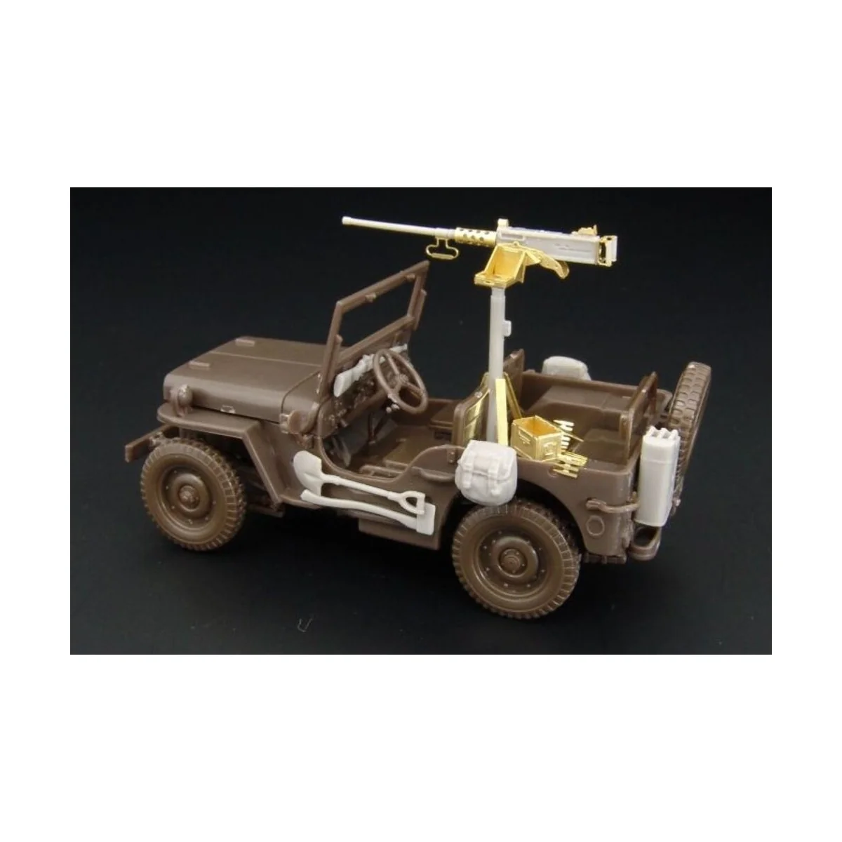 JEEP Gun and accessories, 1/48 - Hauler HLX48194