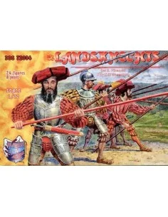 Landsknechts, XVI-XVII century, set 2, 1/72 - DDS DDS72004