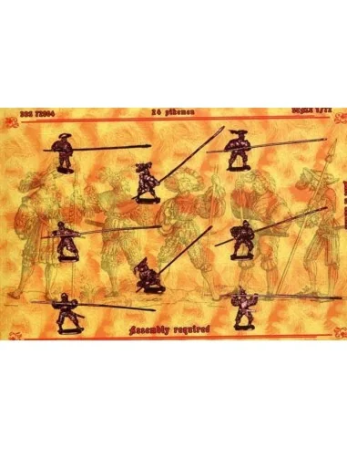 Landsknechts, XVI-XVII century, set 2, 1/72 - DDS DDS72004