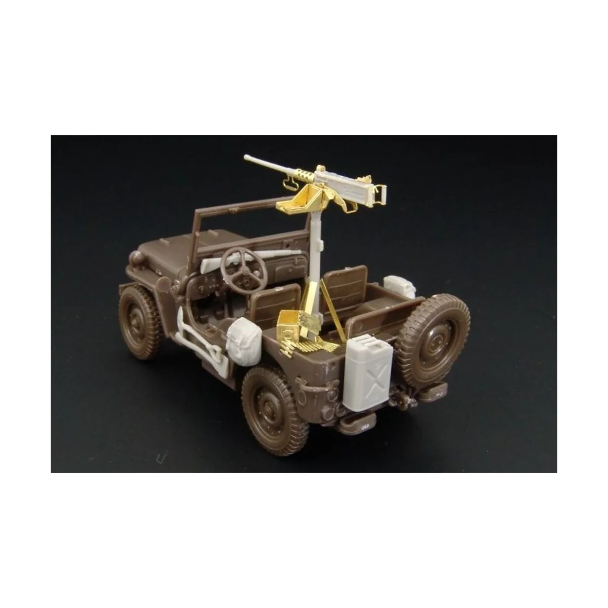 JEEP Gun and accessories, 1/48 - Hauler HLX48194
