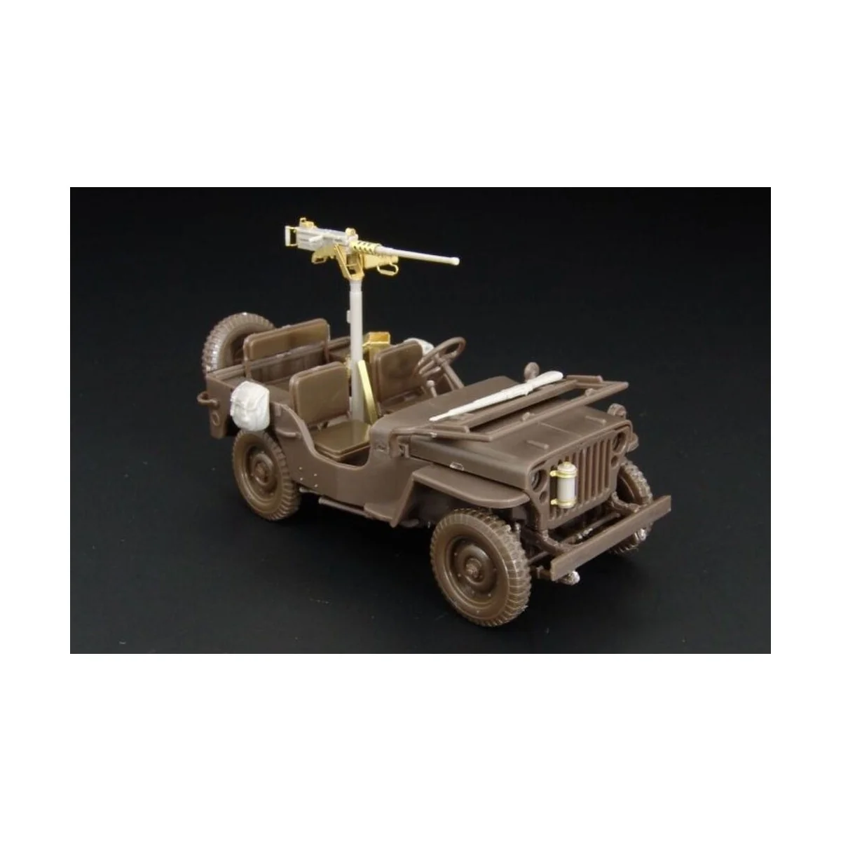 JEEP Gun and accessories, 1/48 - Hauler HLX48194