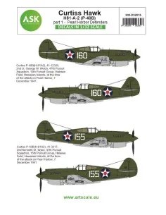 Curtiss H81-A-2 part 1 - Pearl Harbor Defenders, 1/32 - Art Scale K...