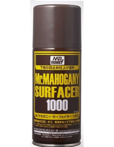 Mr Hobby -Gunze Mr. Mahogany Surfacer 1000 (170ml) - Mr Hobby - Gun...