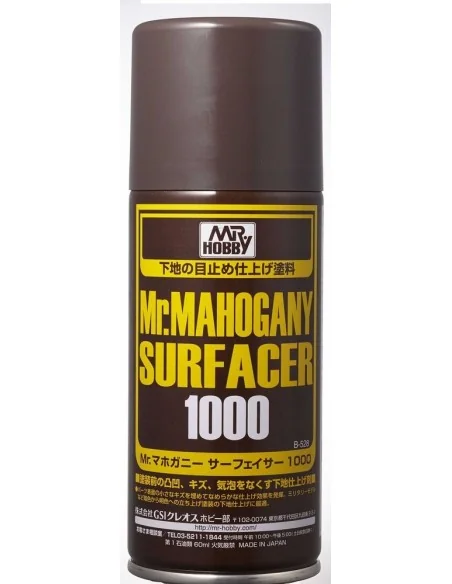 Mr Hobby -Gunze Mr. Mahogany Surfacer 1000 (170ml) - Mr Hobby - Gun...