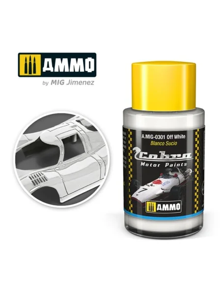 COBRA MOTOR Off White - AMMO by MIG Jimenez A.MIG-0301
