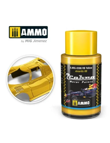 COBRA MOTOR RB Yellow - AMMO by MIG Jimenez A.MIG-0306
