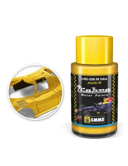 COBRA MOTOR RB Yellow - AMMO by MIG Jimenez A.MIG-0306