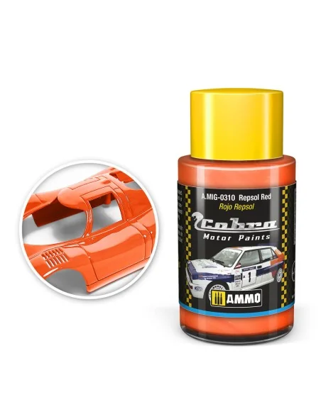 COBRA MOTOR Repsol Red - AMMO by MIG Jimenez A.MIG-0310