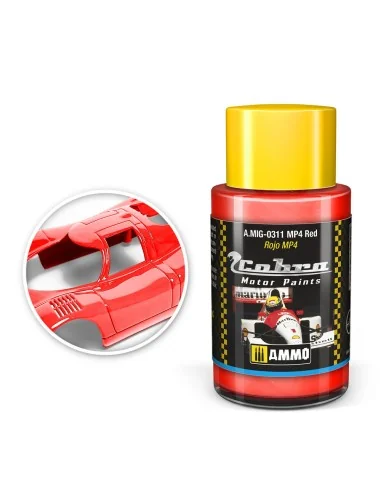 COBRA MOTOR MP4 Red - AMMO by MIG Jimenez A.MIG-0311