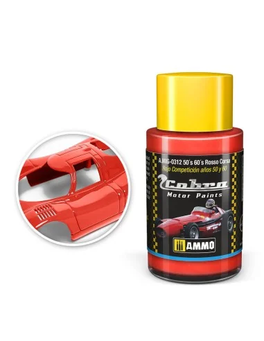 COBRA MOTOR 50´s 60´s Rosso Corsa - AMMO by MIG Jimenez A.MIG-0312