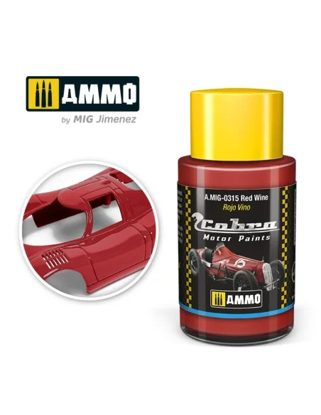 COBRA MOTOR Red Wine - AMMO by MIG Jimenez A.MIG-0315