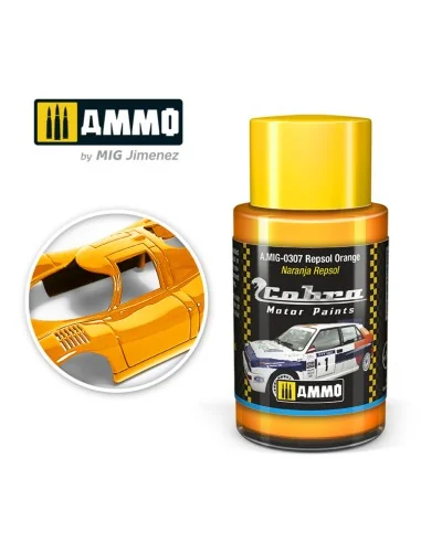 COBRA MOTOR Repsol Orange - AMMO by MIG Jimenez A.MIG-0307