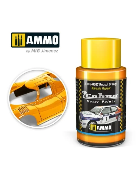 COBRA MOTOR Repsol Orange - AMMO by MIG Jimenez A.MIG-0307
