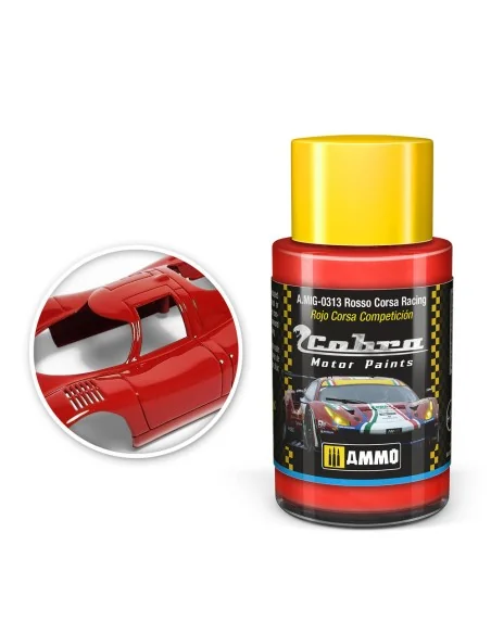 COBRA MOTOR Rosso Corsa Racing - AMMO by MIG Jimenez A.MIG-0313