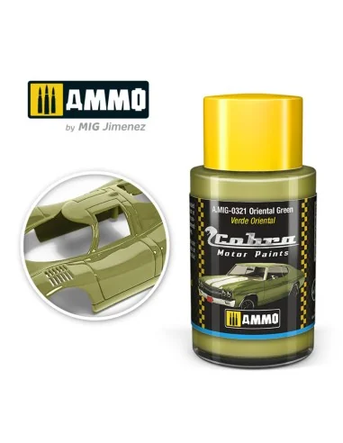 COBRA MOTOR Oriental green - AMMO by MIG Jimenez A.MIG-0321