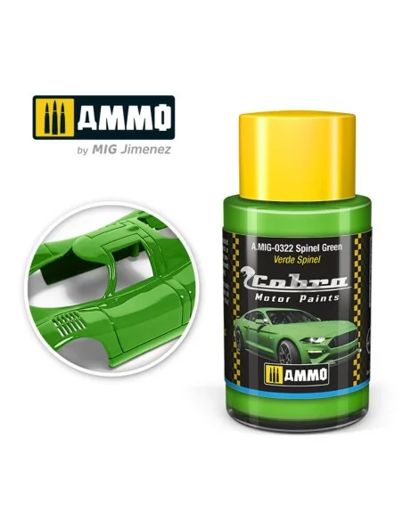 COBRA MOTOR Spinel Green - AMMO by MIG Jimenez A.MIG-0322