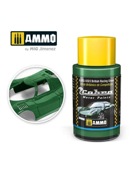 COBRA MOTOR British Racing Green - AMMO by MIG Jimenez A.MIG-0323