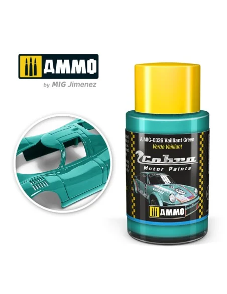 COBRA MOTOR Vailliant Green - AMMO by MIG Jimenez A.MIG-0326