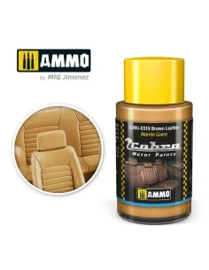 COBRA MOTOR Brown Leather - AMMO by MIG Jimenez A.MIG-0319