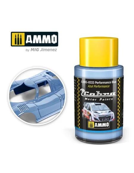 COBRA MOTOR Performance Blue - AMMO by MIG Jimenez A.MIG-0333