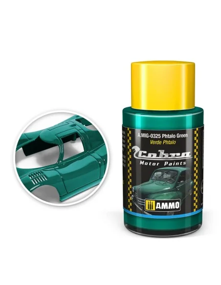 COBRA MOTOR Phtalo green - AMMO by MIG Jimenez A.MIG-0325