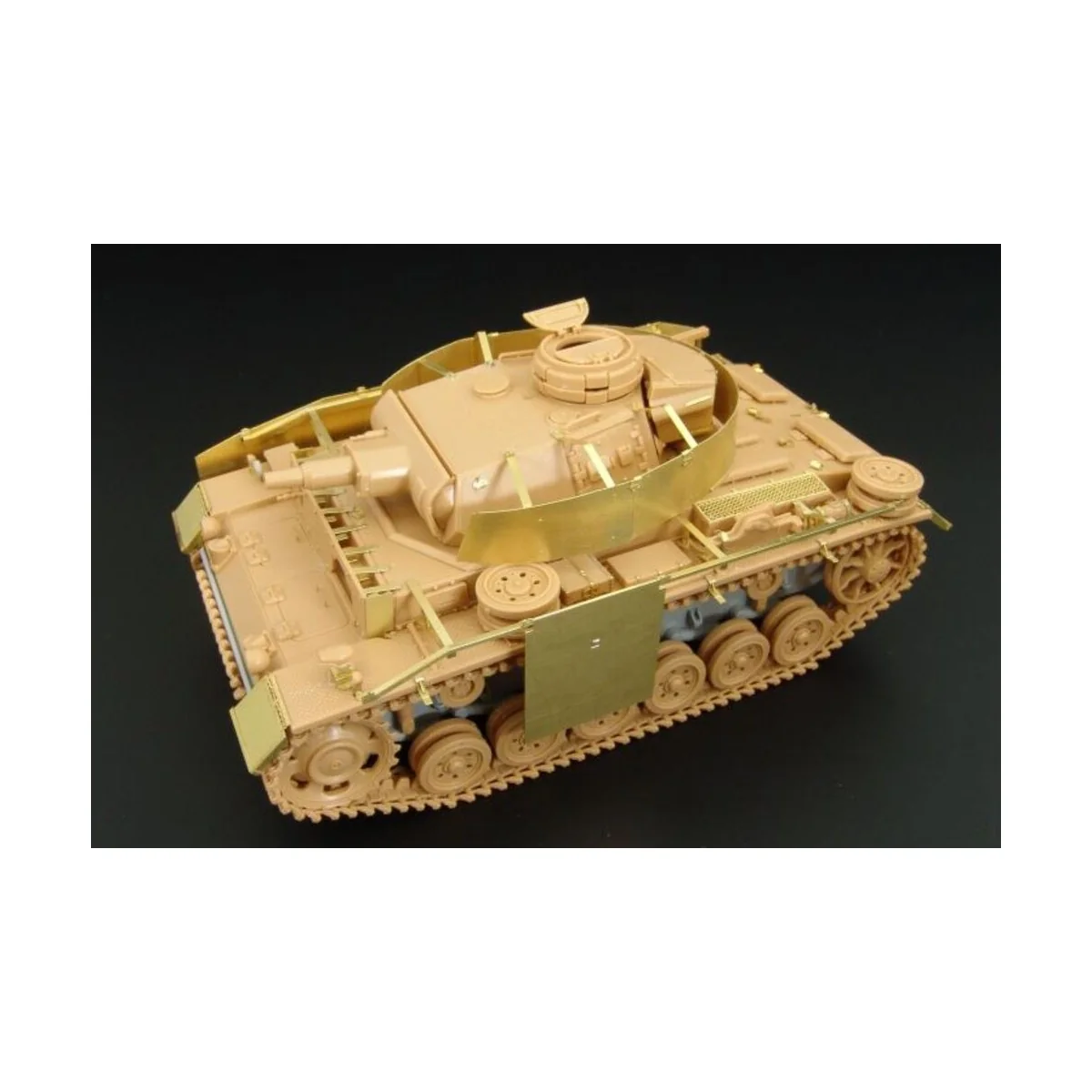 Pz III ausf M-N SCHURZEN, 1/48 - Hauler HLX48201