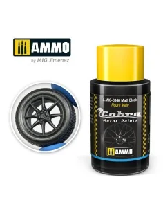 COBRA MOTOR Matt Black - AMMO by MIG Jimenez A.MIG-0340