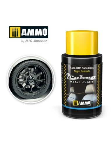 COBRA MOTOR Satin Black - AMMO by MIG Jimenez A.MIG-0341