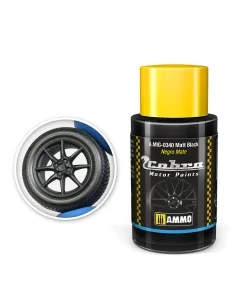COBRA MOTOR Matt Black - AMMO by MIG Jimenez A.MIG-0340 2