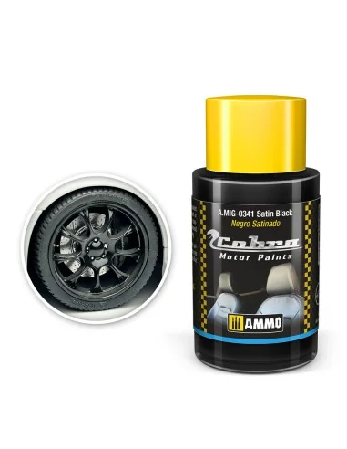 COBRA MOTOR Satin Black - AMMO by MIG Jimenez A.MIG-0341