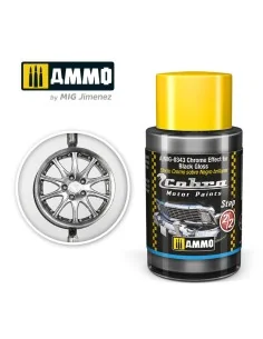COBRA MOTOR Chrome Effect for Black Gloss - AMMO by MIG Jimenez A.M...