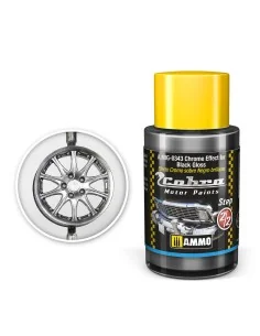 COBRA MOTOR Chrome Effect for Black Gloss - AMMO by MIG Jimenez A.M... 2